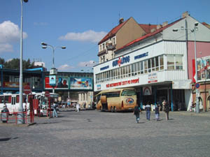 Autobusová stanica Praha Florenc 2